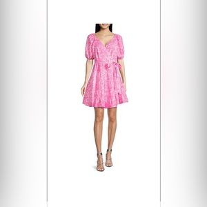 NWT Lilly Pulitzer linen wrap dress